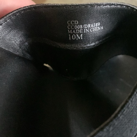 Black pair of platforms. Never worn!!!!! Paid 30 dollars for them. - Picture 4 of 8